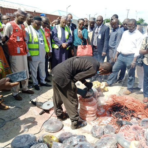 Again, SON Destroys Seized Substandard Products – Maritime Connect Online