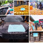 Smuggling: Ogun I Custom Hits Hard – Seizes N2.4 Billion Contraband, 2026 Range Rover, 1,204 Bags Of Rice, 3,893 Parcels Of Indian Hemp
